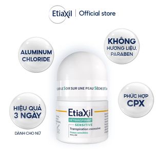 Lăn khử mùi Etiaxil cho da nhạy cảm 15ml