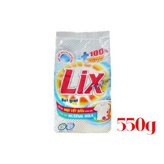 Bột giặt hương hoa LIX túi 550g Thùng 20 gói