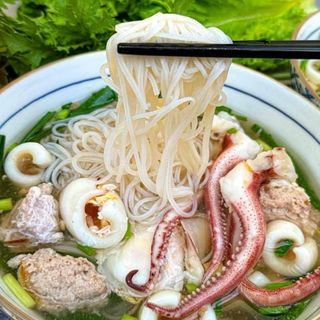 Hủ tiếu khô Sa Đéc Kim San Food 6 vắt tròn 420-450gr