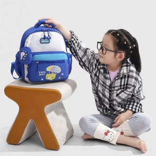 BALO MẦM NON A304 SUN DAY HỌA TIẾT MÈO NHẢY DÙ NGHỊCH NGỢM