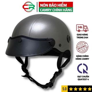 Bảo Di Shop Mũ bảo hiểm 1/2 đầu nam nữ có thông gió 2 bên