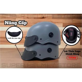 BảoDi Shop  Mũ Bảo Hiểm Thời Trang - An Toàn - Giá Rẻ [Free Biker Set] Plain Helmet - Matte Paint Color - with Ventilation Holes - Suitable for Men & Women