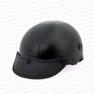 Bảo Di Shop NÓN MŨ BẢO HIỂM 1/2 NỬA ĐẦU SƠN NHÁM CÓ THUÊ LOGO - HÀNG XỊN CỨNG CÁP LÓT NỆM THOÁNG KHÍ CHỐNG NÓNG.