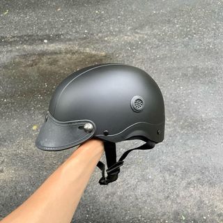 Bảo Di Shop Mũ Bảo Hiểm Trơn 1/2 đầu - Màu Sơn Nhám - Có Lỗ Thông Gió