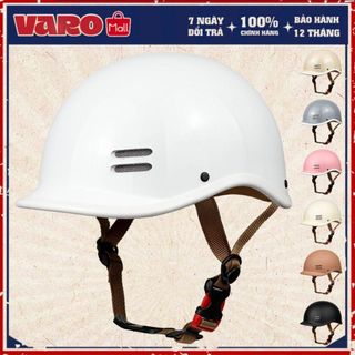Bảo Di Shop Mũ Bảo Hiểm Cá Heo Chính Hãng BẢODI Helmet - Nón Bảo Hiểm Nửa Đầu Nam Nữ Freesize Bảo Hành 12 Tháng