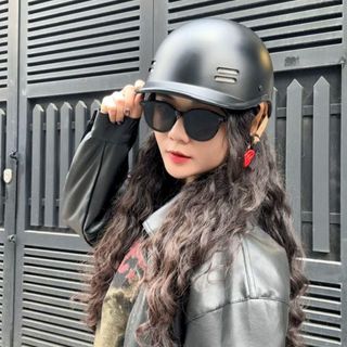 Bảo Di Shop Mũ Bảo Hiểm Cá Heo Chính Hãng BẢODI Helmet - Nón Bảo Hiểm Nửa Đầu Nam Nữ Freesize Bảo Hành 12 Tháng