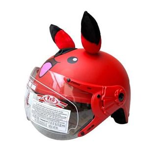 DAN GROUP Mũ Bảo Hiểm Thời Trang - An Toàn - Giá Rẻ Mũ Bảo Hiểm Cho Bé 3 Tuổi Đến 6 Tuổi VS Helmet, Nón Bảo Hiểm Có Kính Trẻ Em Siêu Nhẹ - PKC01