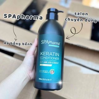 Dầu gội xả Spapharma Pháp 1000ml phục hồi tóc hư tổn, mềm mượt