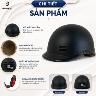Bảo Di Shop Mũ Bảo Hiểm Cá Heo NAM/NỮ ĐỦ MÀU BẢODI HELMET - Có Giấy Kiểm Định An Toàn , Bảo Hành 12 tháng
