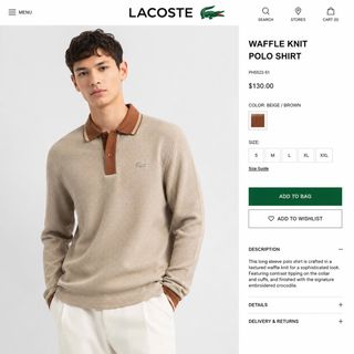 POLO TAY DÀI NAM.