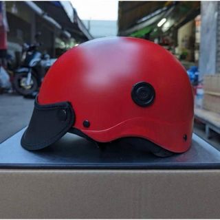 Bảo Di Shop Mũ Bảo Hiểm Nửa Đầu 1/2 Sơn Bóng Nhiều Màu, Kiểu Dáng N088 Freesize - Cho Nam Nữ