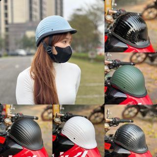 DAN GROUP Mũ Bảo Hiểm Thời Trang - An Toàn - Giá Rẻ Mũ bảo hiểm nửa đầu vỏ sò, mũ sò hàng chính hãng cao cấp màu đen nhám
