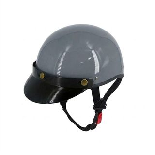 DAN GROUP Mũ Bảo Hiểm Thời Trang - An Toàn - Giá Rẻ Mũ bảo hiểm nửa đầu kèm lưỡi trai kiểu dáng đơn giản hàng chính hãng bảo hành 12 tháng