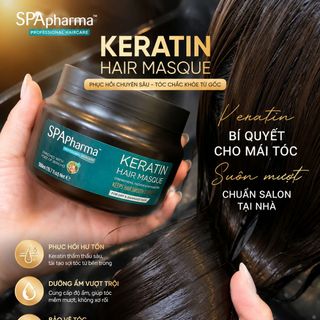 Ủ tóc Spapharma Pháp dưỡng tóc dài suôn mượt 500ml