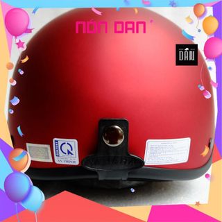 DAN GROUP Mũ Bảo Hiểm Thời Trang - An Toàn - Giá Rẻ Mũ Bảo Hiểm 1/2 Hali Viền Bạc – Chính Hãng – Nam Nữ Đi Xe Máy – Nón Trùm