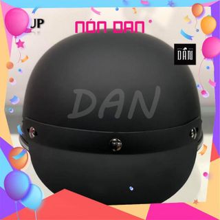 DAN GROUP Mũ Bảo Hiểm Thời Trang - An Toàn - Giá Rẻ Mũ Bảo Hiểm 1/2 Hali Viền Bạc – Chính Hãng – Nam Nữ Đi Xe Máy – Nón Trùm