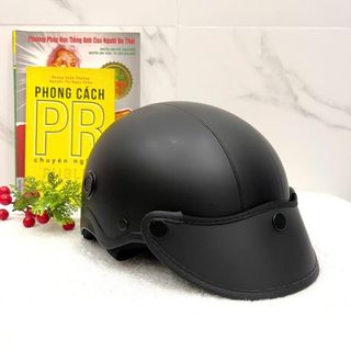 Bảo Di Shop Nón Bảo Hiểm Nửa Đầu Sơn GRC Màu Sơn Nhám, Kiểu Dáng Nón Sơn Cao Cấp Bảo Hành 12 Tháng