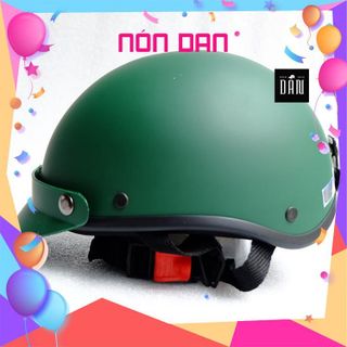 DAN GROUP Mũ Bảo Hiểm Thời Trang - An Toàn - Giá Rẻ Mũ Bảo Hiểm 1/2 Hali Viền Bạc – Chính Hãng – Nam Nữ Đi Xe Máy – Nón Trùm