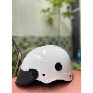 Bảo Di Shop NÓN BẢO HIỂM NỬA ĐẦU PHỦ BÓNG NHIỀU MÀU LỰA CHỌN (NANO)