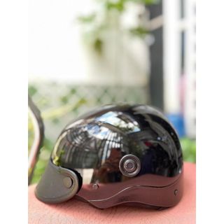 Bảo Di Shop NÓN BẢO HIỂM NỬA ĐẦU PHỦ BÓNG NHIỀU MÀU LỰA CHỌN (NANO)