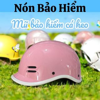 Mũ Bảo Hiểm Cá Heo Cao Cấp Hot Trend - Nón Bảo Hiểm Người Lớn Đội Đầu Gia Dụng Số 1 Việt Nam