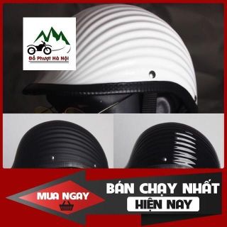 Mũ Bảo Hiểm Thời Trang - An Toàn - Giá Rẻ DANGROUP Mũ bảo hiểm nửa đầu cao cấp - Mũ Ngựa Vỏ Sò Kiểu Dáng Thể Thao