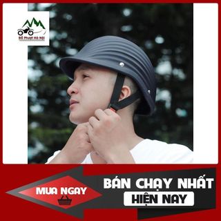 Mũ bảo hiểm nửa đầu cao cấp - Mũ Ngựa Vỏ Sò Kiểu Dáng Thể Thao