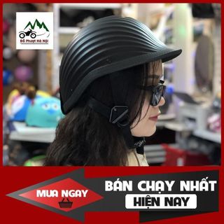 Mũ Bảo Hiểm Thời Trang - An Toàn - Giá Rẻ DANGROUP Mũ bảo hiểm nửa đầu cao cấp - Mũ Ngựa Vỏ Sò Kiểu Dáng Thể Thao