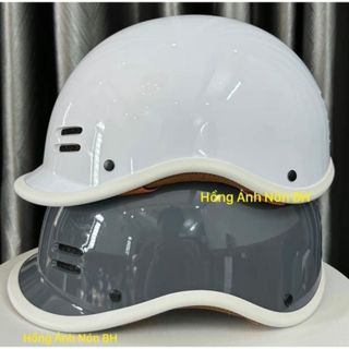 BảoDi Shop Nón Bảo Hiểm Kiểu Dáng Cá heo Mẫu Mới Đủ Màu Phù Hợp Cả Nam Và Nữ - bảo hành 12 tháng