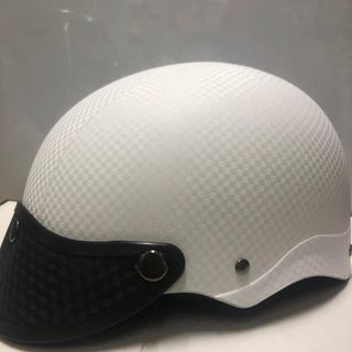 BảoDi Shop Mũ Bảo Hiểm Thời Trang - An Toàn - Giá Rẻ Mũ bảo hiểm 1/2 đầu nam nữ nhẹ lưỡi trai nhựa đóng liền gáo cacbon chống trầy