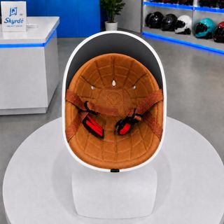 Mũ Nón Bảo Hiểm Phom Cá Heo Basic Đạt Chuẩn BẢODI Helmet Màu Đen Nhám - Viền Trắng