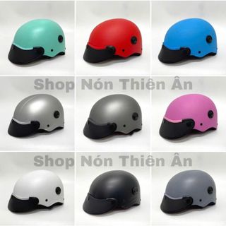 Bảo Di Shop Nón Bảo Hiểm Thêu Logo Chính Hãng - Mũ Bảo Hiểm Có Lỗ Thông Gió - Hợp Với Mọi Lứa Tuổi - Kiểu Dáng Nón Sơn