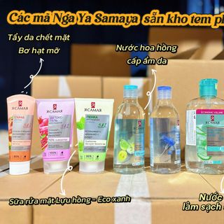 Sữa rửa mặt Ya Samaya 150ml - Lựu đỏ và Xanh Eco