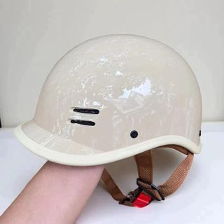 Mũ bảo hiểm cá heo cao cấp, thời trang, an toàn, thoáng mát cho nam nữ - chất liệu ABS EPS