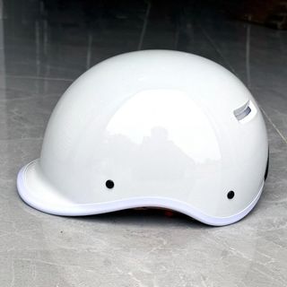 Mũ Bảo Hiểm Nữa Đầu Kiểu Dáng Cá Heo Kiểu Nhật Đạt Chuẩn FreeSize Cho Vòng Đầu 52 đên 58cm