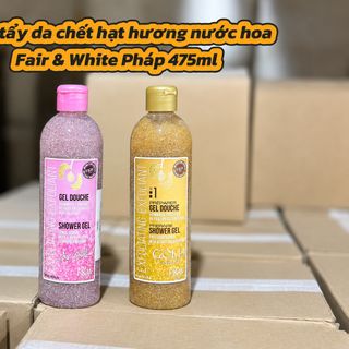 Sữa tắm tẩy tế bào chết cơ thể hương nước hoa Pháp Fair & White