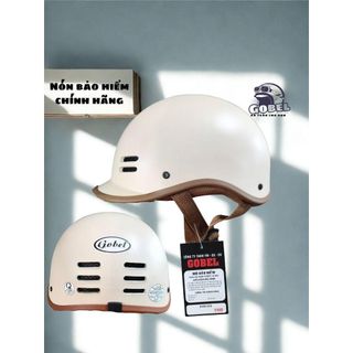 GOBEL Nón Bảo Hiểm CÁ HEO LỚN free size 58cm, sản phẩm cá heo 10 lỗ