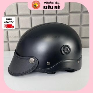 Bảo Di Shop Mũ bảo hiểm nửa đầu chính hãng siêu rẻ có thông gió , nón bảo hiểm đa dạng màu sắc sơn nhám bền màu phù hợp mọi lứa tuổi