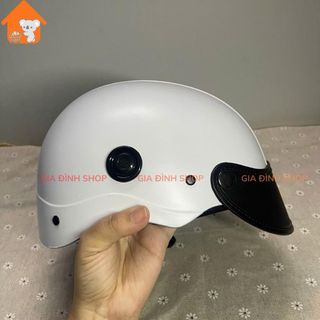 BảoDi Shop Mũ bảo hiểm ( Ảnh thật) sơn có lỗ thông hơi - Nón 1/2 nữa đầu nhiều màu