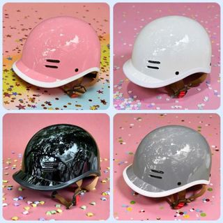 Nón Bảo Hiểm Kiểu Dáng Cá Heo - Sơn Phủ Nano - Mũ Bảo Hiểm Nửa Đầu 1/2 - Nhiều Màu Sắc - Hợp Với Cả Nam Và Nữ