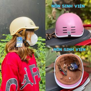 Nón nảo hiểm kiểu dáng cá heo đủ màu ( HÀNG ĐẠT CHUẨN ) dành cho nam và nữ