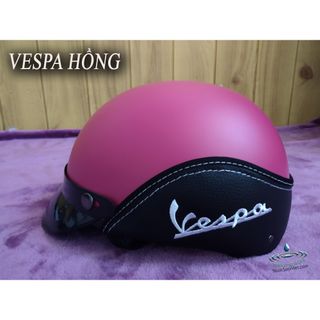 DAN GROUP Mũ Bảo Hiểm Thời Trang - An Toàn - Giá Rẻ Half-Head Helmet with Anti-Scratch Leather Trim - Quality Freesize 1/2-Head Helmet
