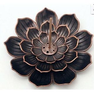 LƯ HƯƠNG ĐỐT NHANG HÌNH HOA SEN 3 TẦNG