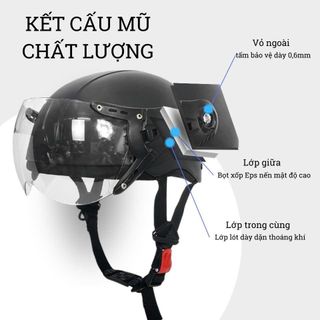 Mũ Bảo Hiểm Thời Trang - An Toàn - Giá Rẻ DANGROUP Mũ Bảo Hiểm Sơn Đủ Màu Có Kính Giá Rẻ