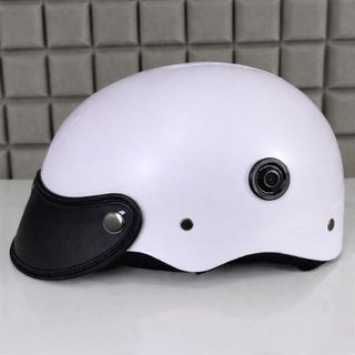 Bảo Di Shop Mũ Bảo Hiểm Nửa Đầu 1/2 Sơn Nhám Nón Bảo Hiểm Giá Rẻ Nhẹ Thoáng Có Lỗ Thông Gió Nam Nữ