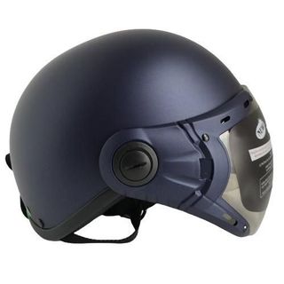 Mũ Bảo Hiểm Thời Trang - An Toàn - Giá Rẻ DANGROUP Mũ Bảo Hiểm Chính Hãng Size Đầu 57-59cm Xanh Nhám - Kính Màu Trà - Bảo hành 12 tháng