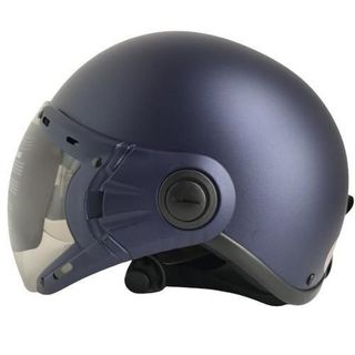 Mũ Bảo Hiểm Thời Trang - An Toàn - Giá Rẻ DANGROUP Mũ Bảo Hiểm Chính Hãng Size Đầu 57-59cm Xanh Nhám - Kính Màu Trà - Bảo hành 12 tháng