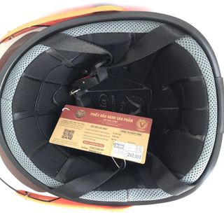 Mũ Bảo Hiểm Thời Trang - An Toàn - Giá Rẻ DANGROUP Mũ Bảo Hiểm Chính Hãng Size Đầu 57-59cm Xanh Nhám - Kính Màu Trà - Bảo hành 12 tháng