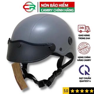 Bảo Di Shop Mũ bảo hiểm 1/2 đầu nam nữ có thông gió 2 bên