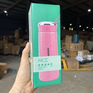 Bình nước thủy tinh Nice 420ml